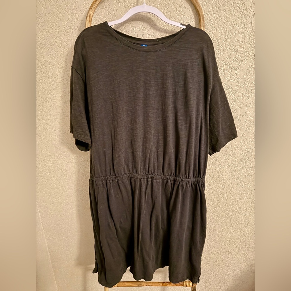 Old Navy Stretch Waist T Shirt Dress